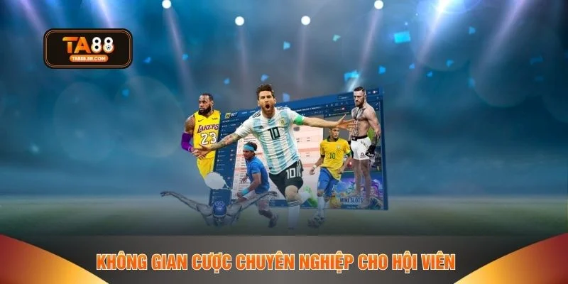 Không gian cược chuyên nghiệp cho hội viên