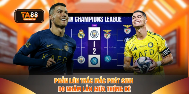 Phần lớn thắc mắc phát sinh do nhầm lẫn giữa thống kê