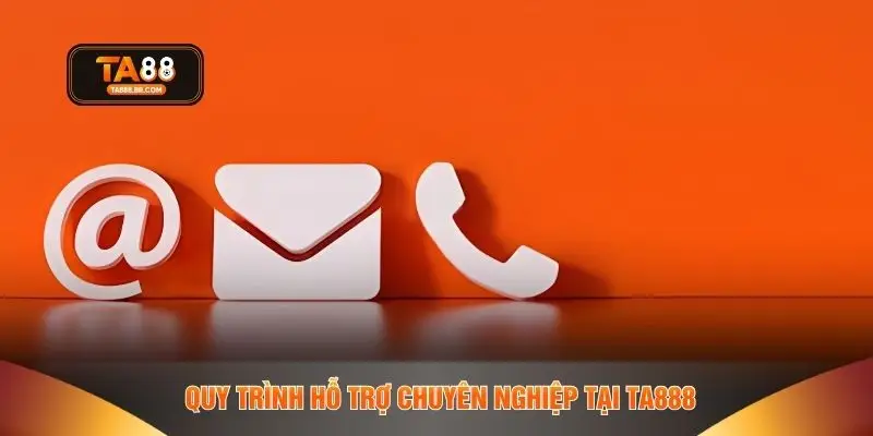 Quy trình hỗ trợ chuyên nghiệp tại TA888