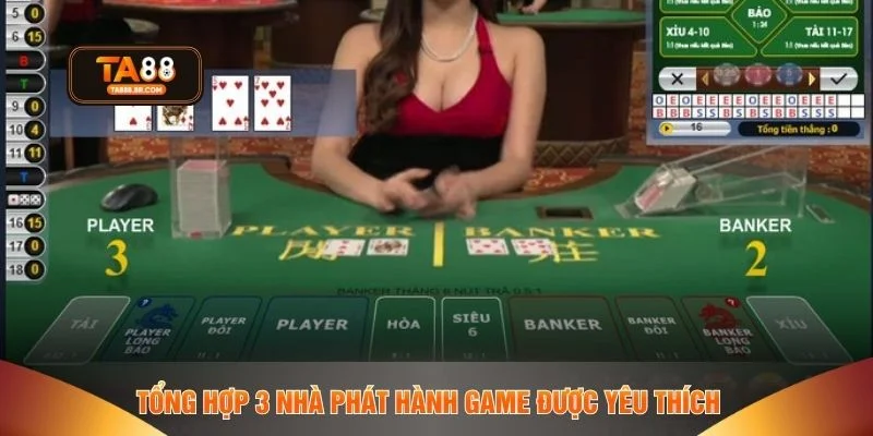 Tổng hợp 3 nhà phát hành game được yêu thích